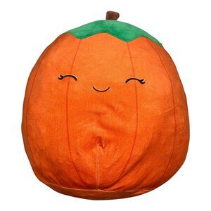Jumbo‎ Original Squishmallow Pumpkin Jack-O-Lantern Halloween Plush Pillow